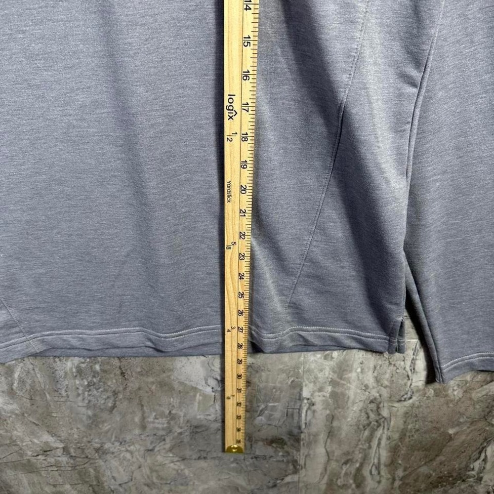 Mr. Peanut Grey quarter zip sweatshirt with embroidered Mens Size L #peanuts - Picture 7 of 7